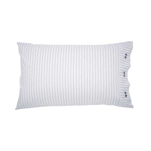 Bedeck of Belfast Elara Pair of Standard Pillowcases, Blue/Green - image 1