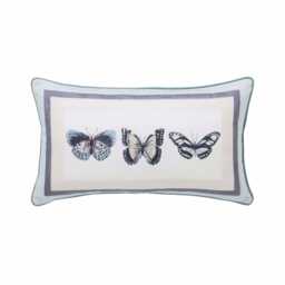 Sanderson Clementine Cushion 50cm x 30cm, Duck Egg