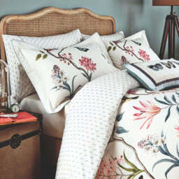 Sanderson Clementine Cushion 50cm x 30cm, Duck Egg - thumbnail 2