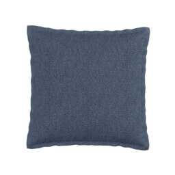 Bedeck of Belfast Delphine Square Oxford Pillowcase, Chambray Blue