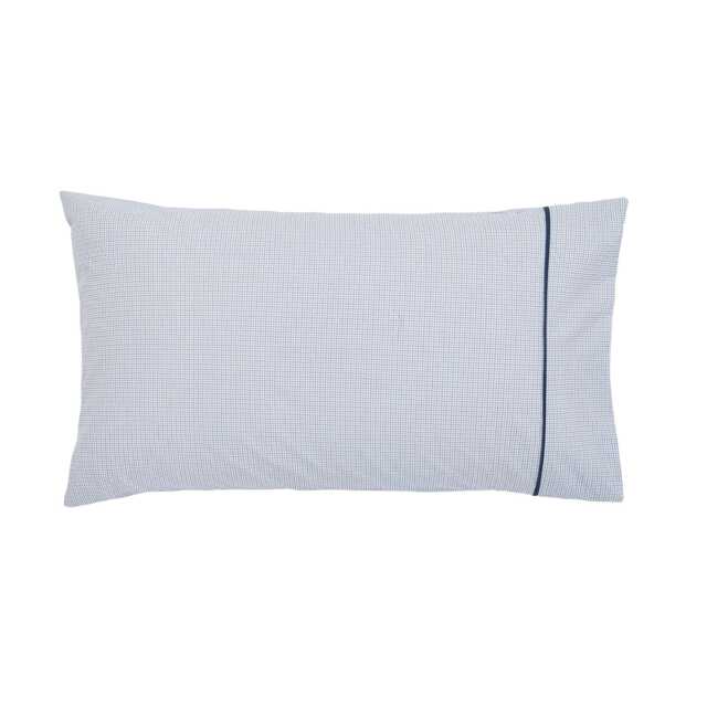 Bedeck of Belfast Kayah Pair of Standard Pillowcases, Indigo - image 1