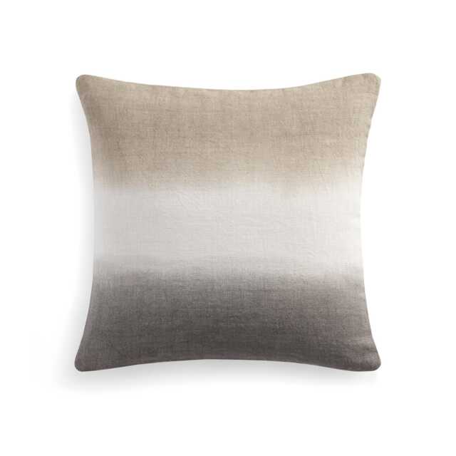 DKNY Pure Dip Dye Cushion 50cm x 50cm, Linen - image 1