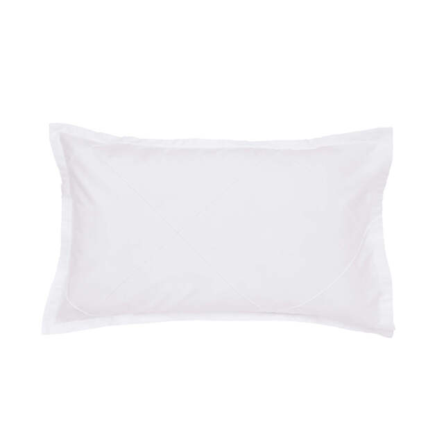 Murmur Cora Oxford Pillowcase, White - image 1