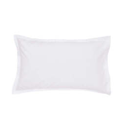 Murmur Cora Oxford Pillowcase, White - thumbnail 1