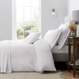 Murmur Seren Single Duvet Cover, White - thumbnail 2