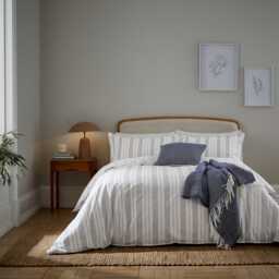 Murmur Lora Print Single Duvet Cover SET, Ballintoy Blue - thumbnail 2