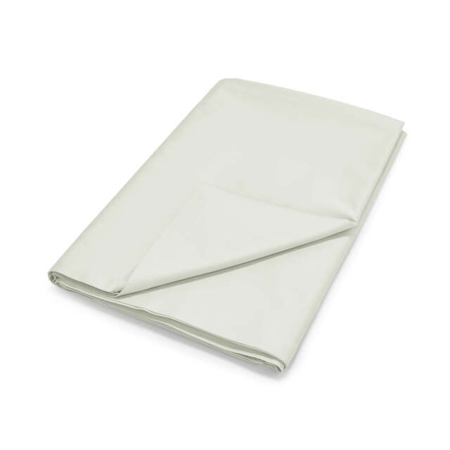 By Bedeck 500 Thread Count Plain Dye Single Flat Sheet, Sage - image 1