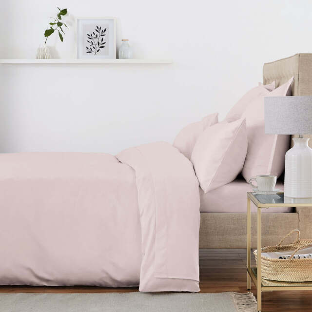 Murmur 500 Thread Count Double Duvet Cover, Rose