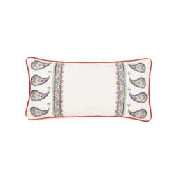 Joules Tapestry Paisley Cushion 60cm x 30cm, Multi - thumbnail 1