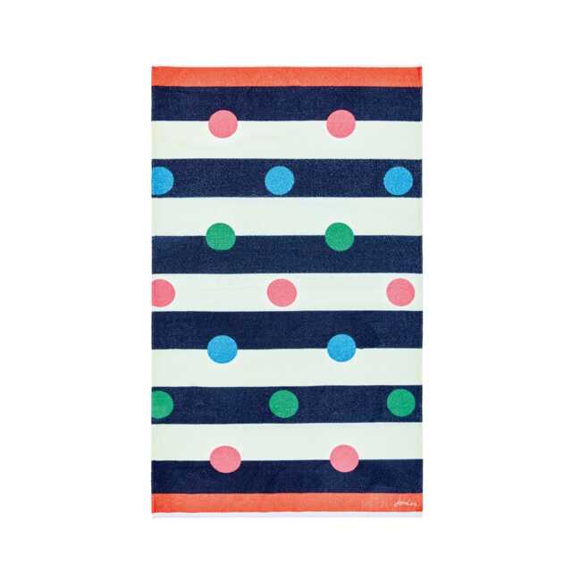 Joules Multi Spot Beach Towel, Multi - image 1