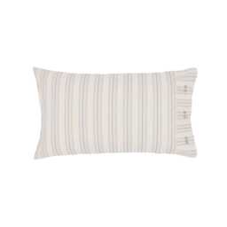 Bedeck of Belfast Rosanna Pair of Standard Pillowcases, Pink & Soft Blue