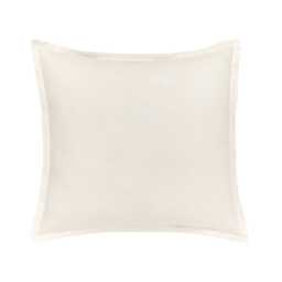 William Morris Pure Linen Cotton Sham Pillowcase, White - thumbnail 1