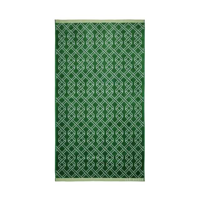 Ted Baker Ribbon Stripe Bath Towel, Green - image 1