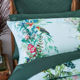 Ted Baker Tropical Elevations Oxford Pillowcase, Opal - thumbnail 2