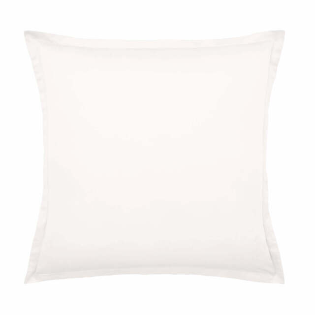 Murmur 500 Thread Count Square Oxford Pillowcase, White - image 1