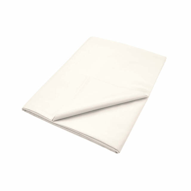 Murmur 1000 Thread Count Super Kingsize Flat Sheet, Ivory
