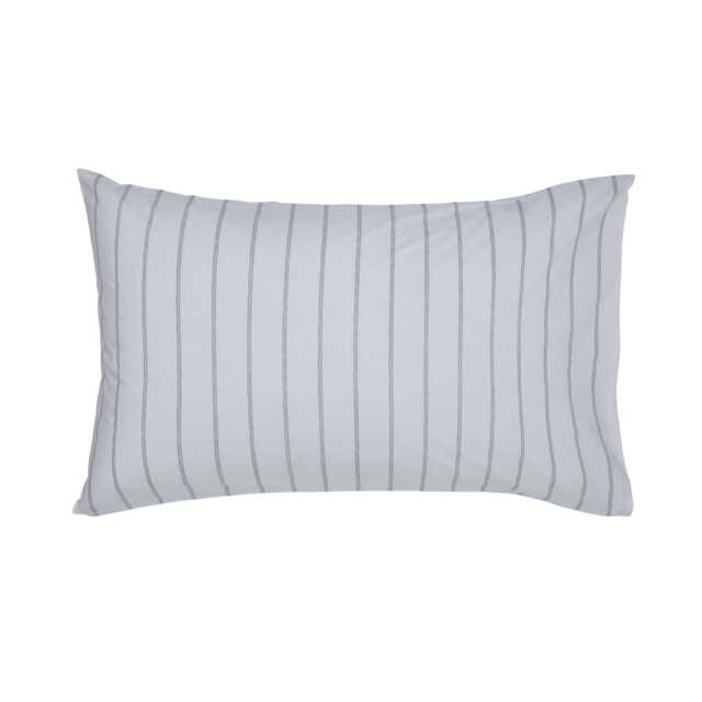 Murmur Olivia Pair of Standard Pillowcases, Cloud Grey - image 1