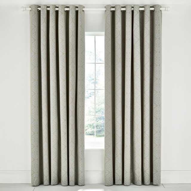 "1951 Ravi Lined Curtains 66"" x 72"", Sage" - image 1