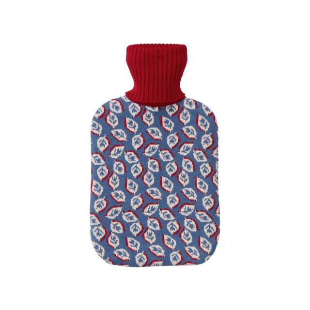 Land & Shore Seedling Hot Water Bottle Cover, Blue/Red - image 1