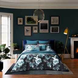 Ted Baker Painted Blooms Kingsize Duvet Cover Set, Multi - thumbnail 2
