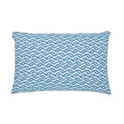 Land & Shore Corie Pair of Standard Pillowcases, Green - thumbnail 1
