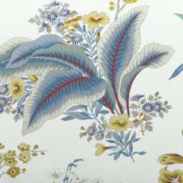 Sanderson Enys Garden Cushion 70cm x 30cm, Indigo & Primrose - thumbnail 2