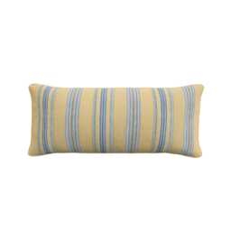 Sanderson Enys Garden Cushion 70cm x 30cm, Indigo & Primrose - thumbnail 1