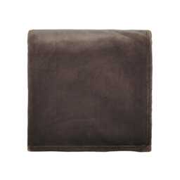 Helena Springfield Calico & Chalk Snug Fleece Throw, Chocolate - thumbnail 1