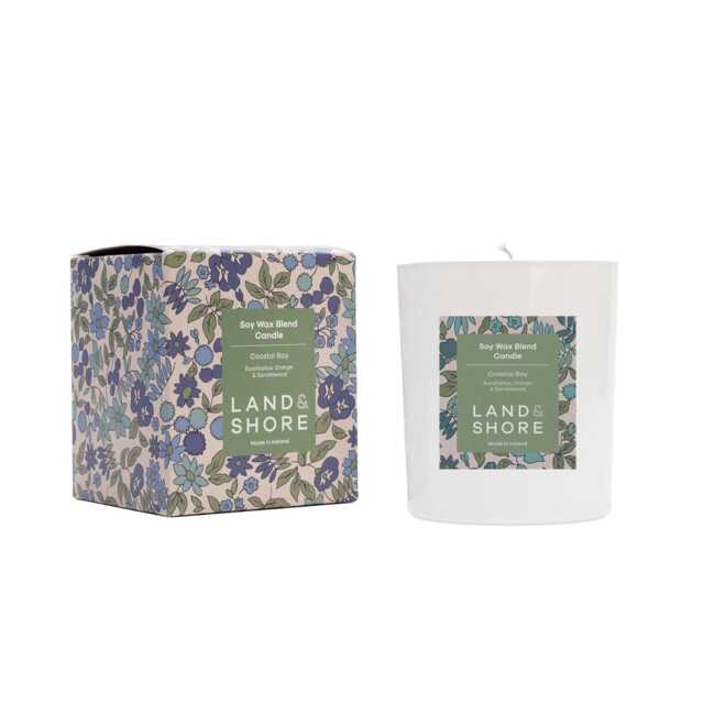 Land & Shore Coastal Bay 1 Wick Scented Candle