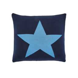 Helena Springfield Long Island Star Cushion 45cm x 45cm, Blue - thumbnail 1