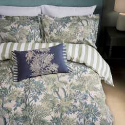 Sanderson Tapestry Tree Cushion 60cm x 40cm, Blue - thumbnail 2