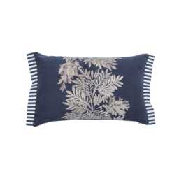 Sanderson Tapestry Tree Cushion 60cm x 40cm, Blue - thumbnail 1