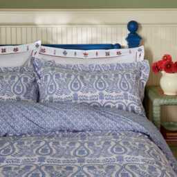Joules Wandering Indienne Kingsize Duvet Cover SET, Blue - thumbnail 1