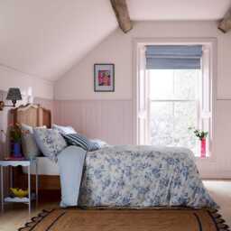 Helena Springfield Secret Garden Hedgerow Print Super Kingsize Duvet Cover SET, Blue - thumbnail 2