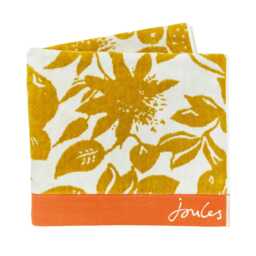 Joules Fruity Floral Bath Towel, Yellow - thumbnail 2