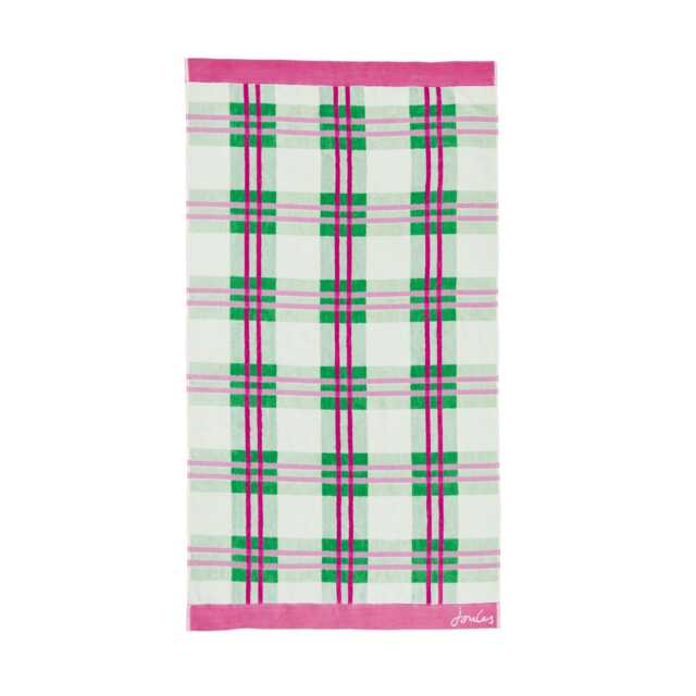 Joules Annie Check Bath Towel, Multi - image 1