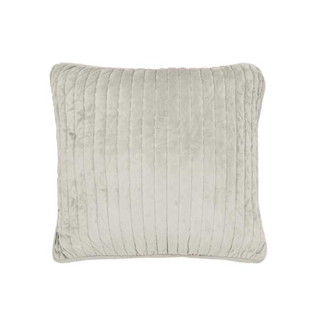 Murmur Flynn Quilted Cushion 50cm x 50cm, Grey - image 1