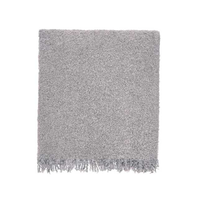 Bedeck of Belfast Boucle Throw, Linen