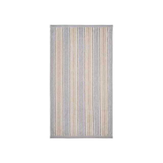 Bedeck of Belfast Clarence/Elena Hand Towel, Silver/Green - image 1