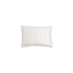 Donna Karan Essential Quilted Standard Pillowcase, Ivory - thumbnail 1