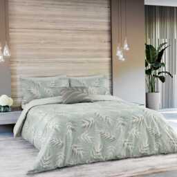 Nalu Nicole Scherzinger Malu Super Kingsize Duvet Cover Set, Green - thumbnail 2