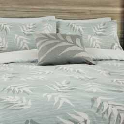 Nalu Nicole Scherzinger Malu Super Kingsize Duvet Cover Set, Green - thumbnail 1
