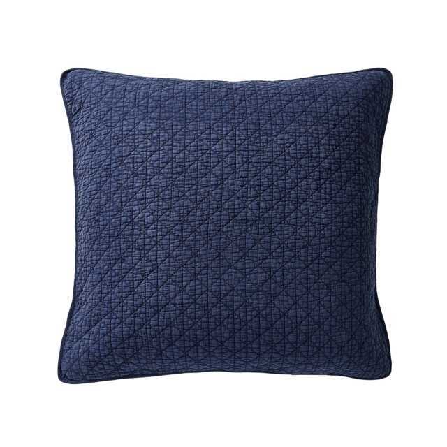 Bedeck of Belfast Rare Earth Gaia Sham Pillowcase, Indigo