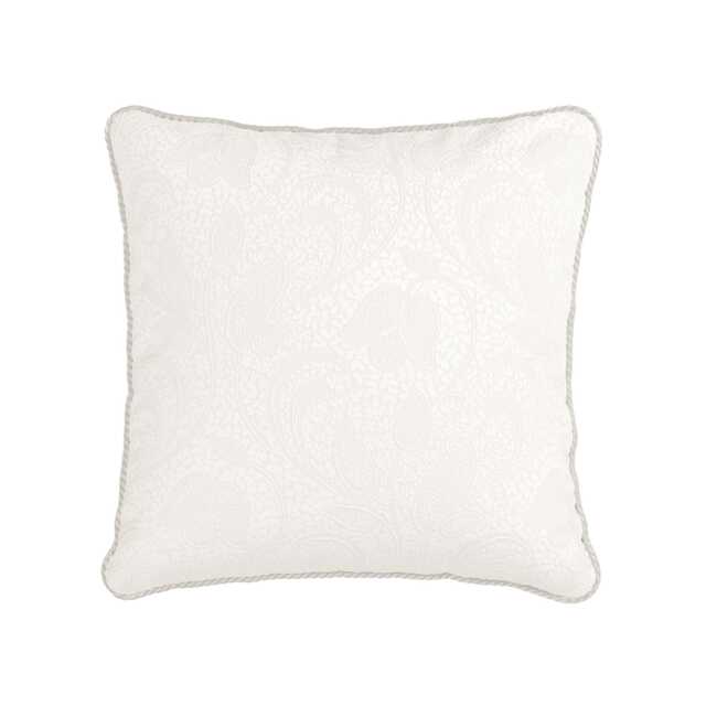 1951 Ashleigh Cushion 40cm x 40cm, White - image 1