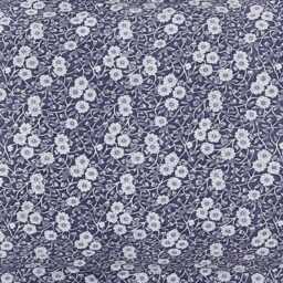 Burleigh x Bedeck of Belfast Calico Frilled Edge Cushion 50cm x 50cm, Blue - thumbnail 2