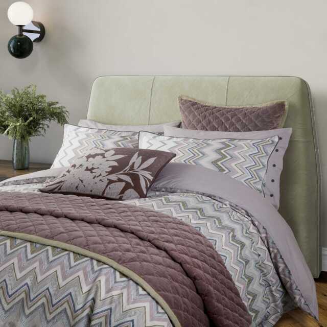 Bedeck of Belfast Claudia Single Duvet Cover Set, Pink & Green - image 1