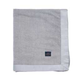 Bedeck of Belfast Ellis Quilted Throw, Silver
