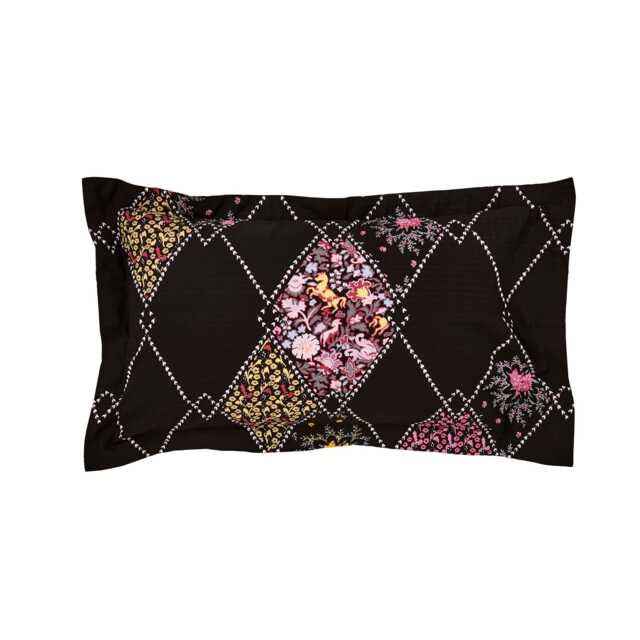 Ted Baker Diamonds Oxford Pillowcase, Black - image 1