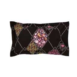 Ted Baker Diamonds Oxford Pillowcase, Black - thumbnail 1