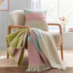 Land & Shore Landscape Woven Throw, Multi - thumbnail 2